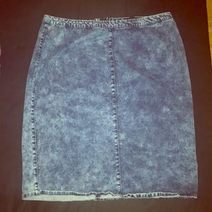 Jean skirt